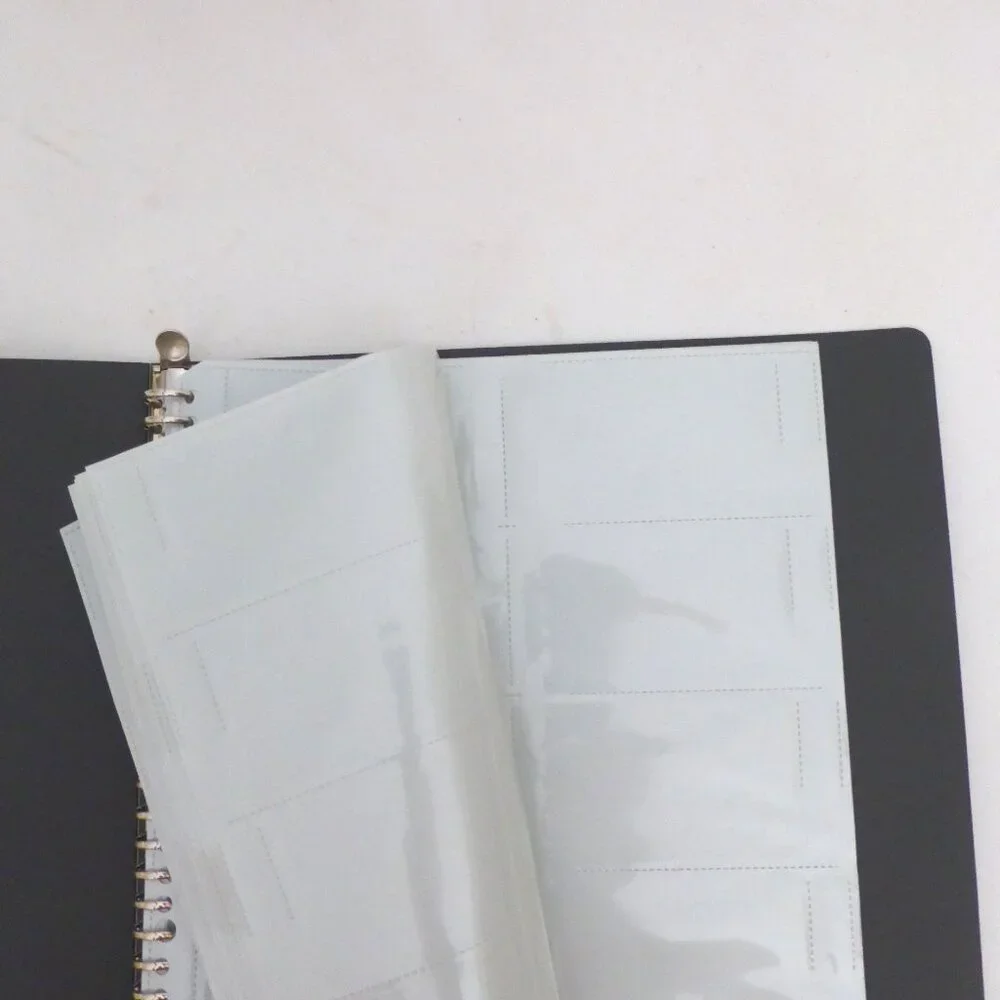 NEW 300 BUSINESS CARD RINGED BINDER CARD HOLDER SLEEVES KOKUYO JAPAN